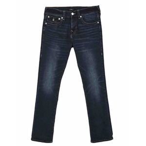 True Religion Ricky Flap Relaxed Straight Leg Jeans Men Size 30 x 32‎ New